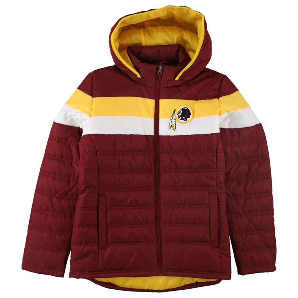 NFL Womens Washington Redskins Puffer Jacket, NWT
